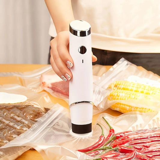 食品ロスを減らす ポータブル真空保存シーラー